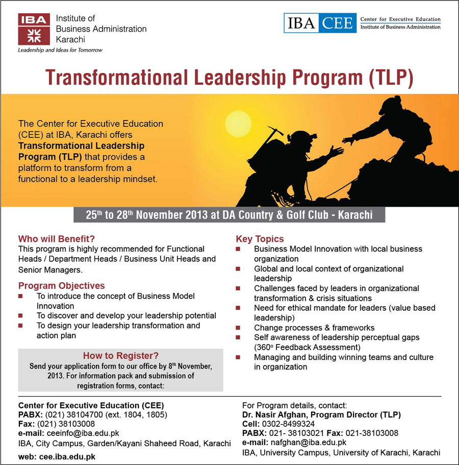 Transformational educational leadership