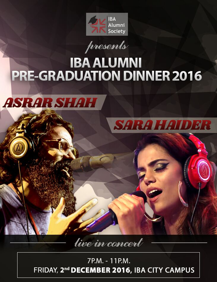 Alumni Society Graduation Dinner for Class of 2016