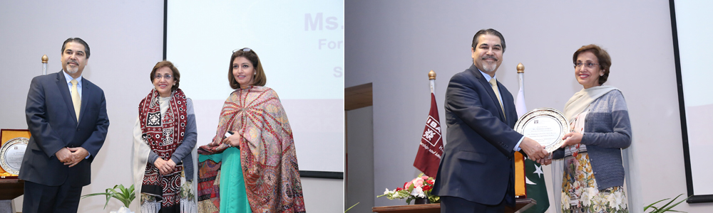 Distinguished Lecture on “Pakistan’s Foreign Policy Issues” by the Foreign Secretary of Pakistan Ms. Tehmina Janjua