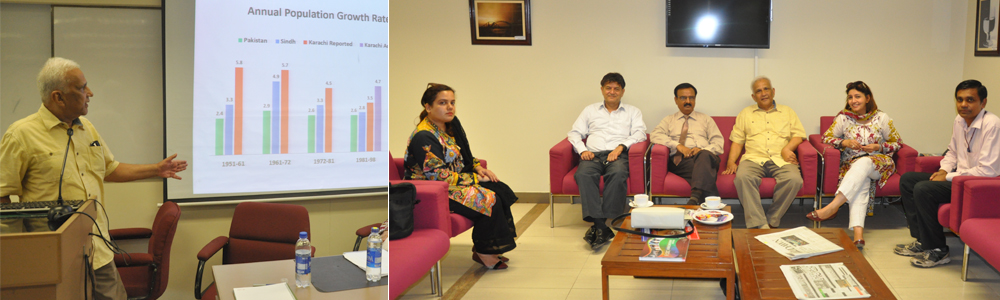 IBA Held a Jang Forum on Karachi's Population and Census Results