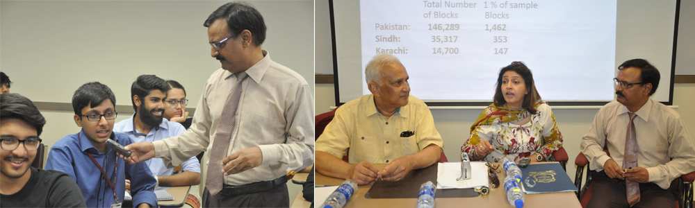 IBA Held a Jang Forum on Karachi's Population and Census Results