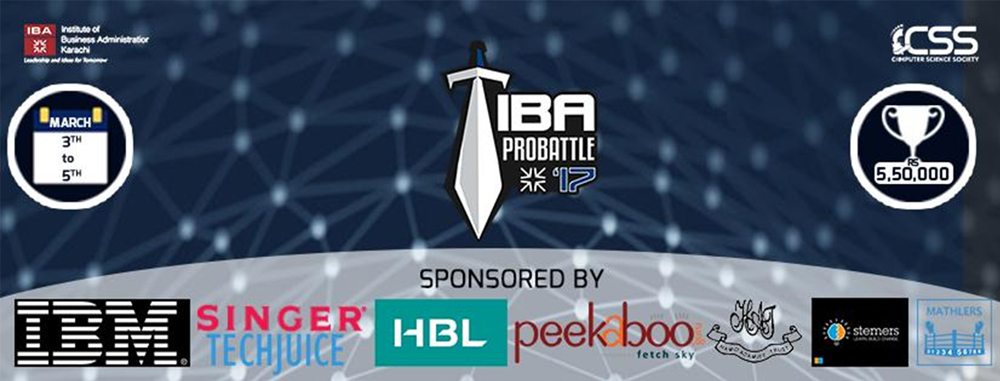 IBA’s Computer Science Society (CSS) held its 5th edition of ProBattle at IBA Main Campus