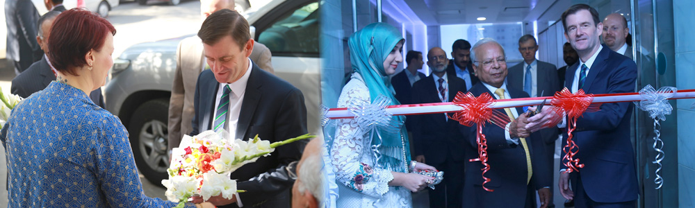 American Ambassador, IBA Director Inaugurate Center for Excellence in Journalism
