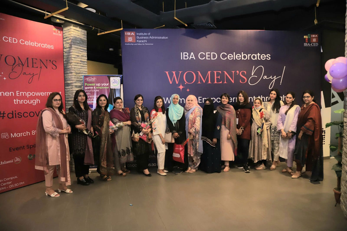 Commemorating IWD, IBA-CED organizes a symposium on enhancing financial stability for women