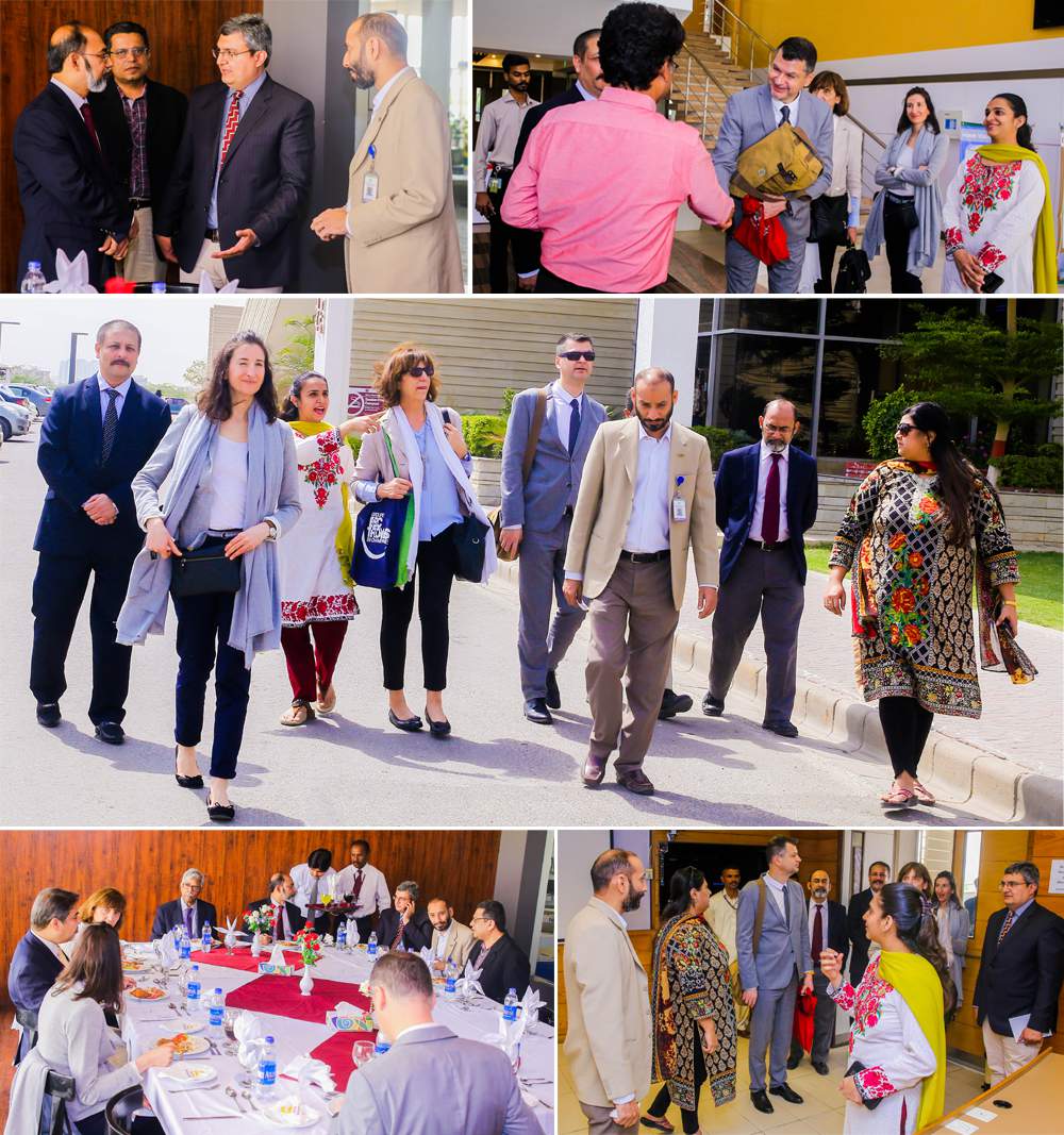 A French delegation visited IBA as part of the bigger delegation invited by HEC