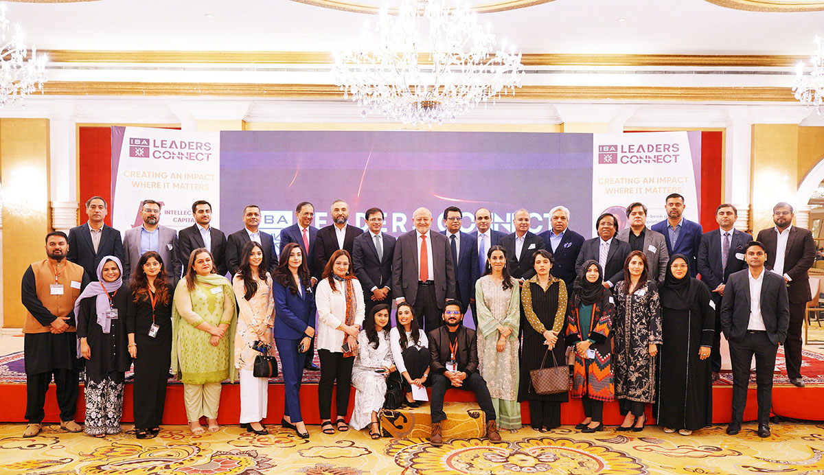 IBA Karachi organizes IBA Leaders Connect, fostering thought leadership and collaborations
