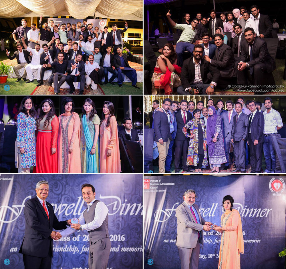 IBA MBA Club bids farewell to the graduating classes of 2015 & 2016