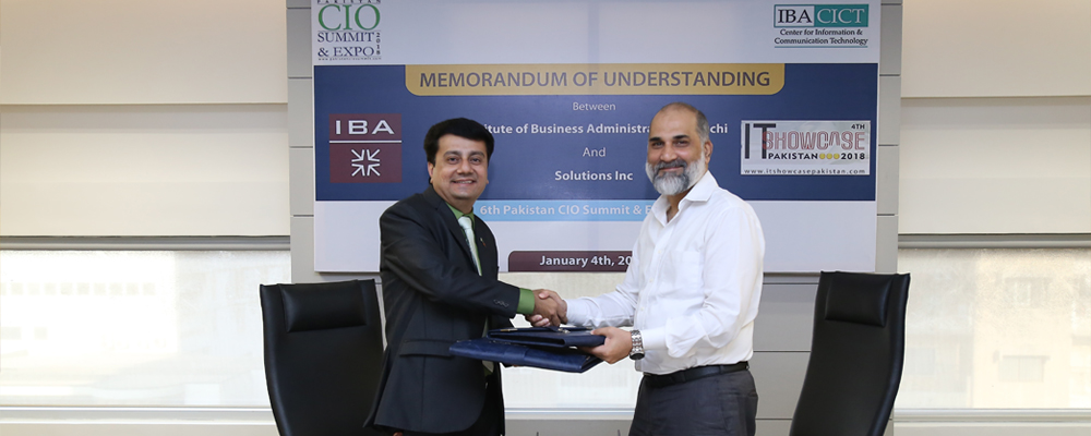 IBA to participate in 6th Pakistan CIO Summit & Expo as Academic Strategic Partner