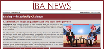 The monthly newsletter that gives you a sneak peek into the IBA