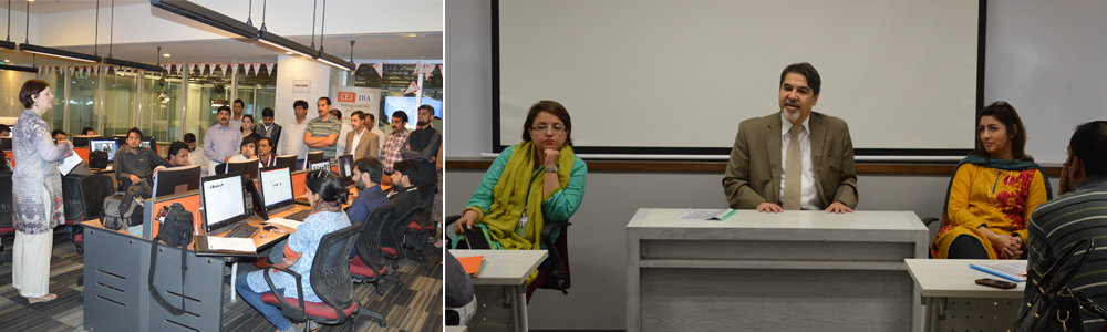 Visit of Islamabad Based Journalists to IBA-Karachi