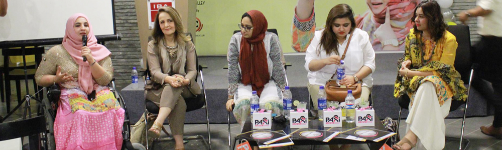 A Women Empowerment workshop 'Lemonade with Tanzila Khan' hosted by IBA Marketing Club