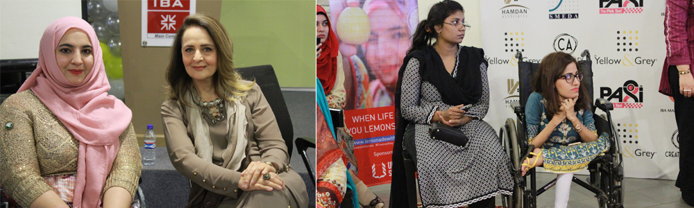 A Women Empowerment workshop 'Lemonade with Tanzila Khan' hosted by IBA Marketing Club