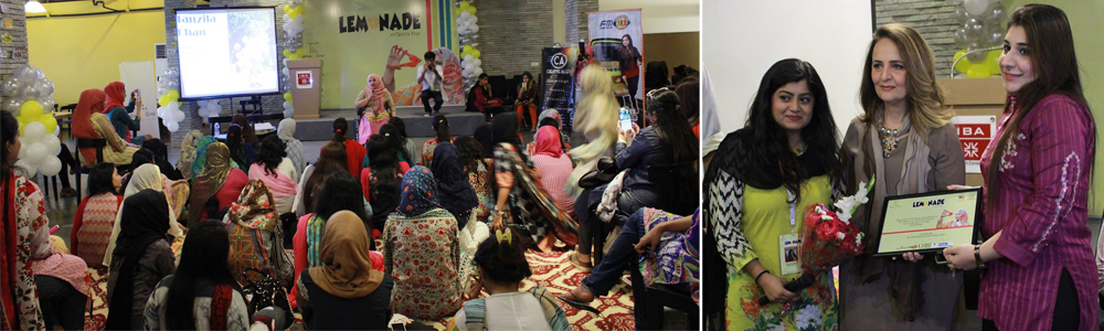 A Women Empowerment workshop 'Lemonade with Tanzila Khan' hosted by IBA Marketing Club