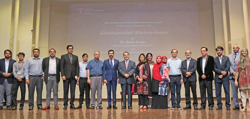 Distinguished Lecture by Dr. Reza Baqir, Governor, State Bank of Pakistan 