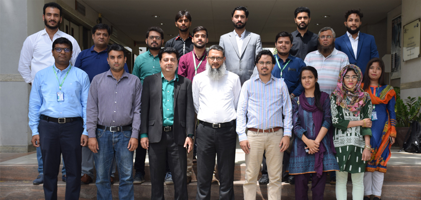 IBA - CICT arranged 'Project Submission Session' of Diploma in ERP 