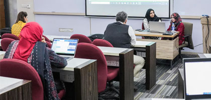 Accreditation Office, SBS and AREC organize workshops on AoL and development of robust Rubrics for its faculty members