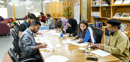 ACCW hosts an inspiring calligraphy workshop
