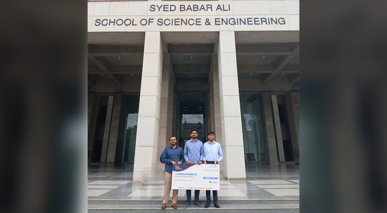  Students of Batch 2026 Wins First Place at the Allied Bank X LUMS Fintech Hackathon