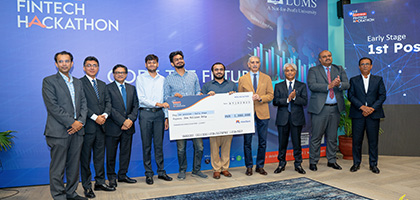 Students of Batch 2026 Wins First Place at the Allied Bank X LUMS Fintech Hackathon