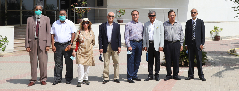 Reunion of MBA Class of 1978 at the IBA Main Campus