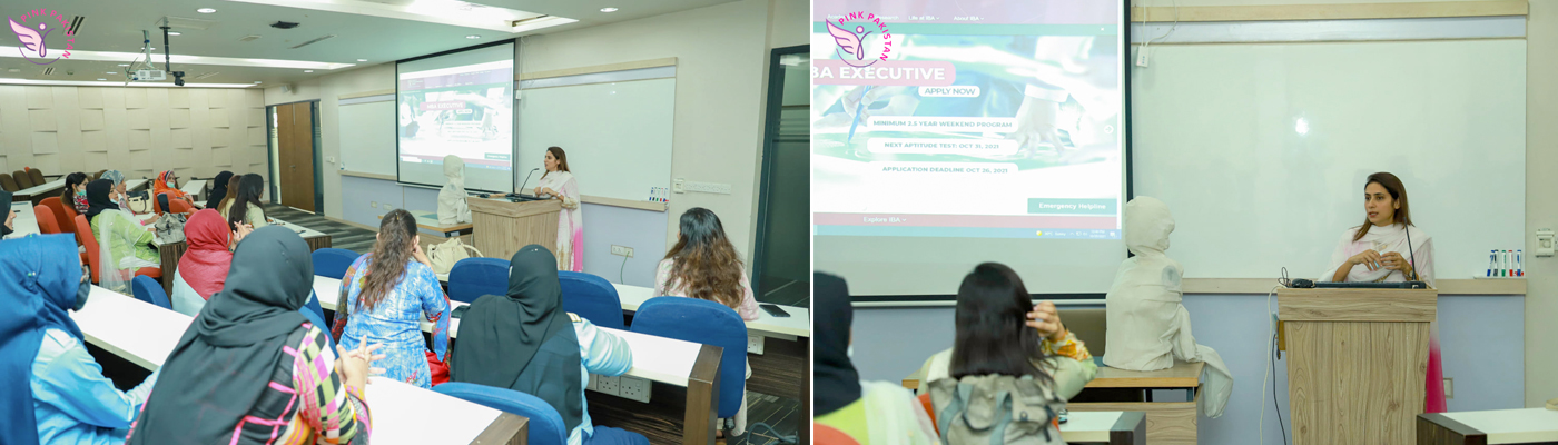 Breast cancer awareness session by Dr. Zubaida Qazi