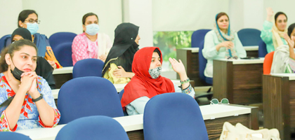 Breast cancer awareness session by Dr. Zubaida Qazi