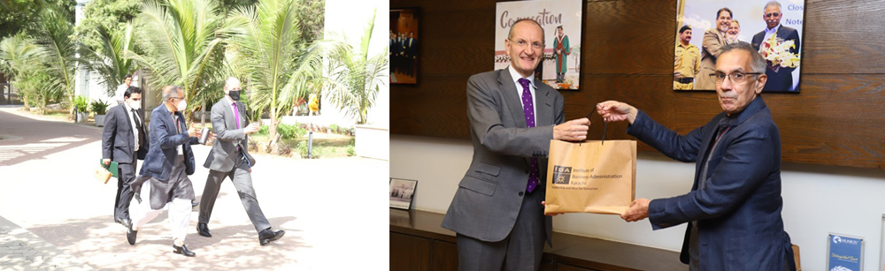 British Deputy High Commissioner (BDHC) pays visit to IBA Main Campus