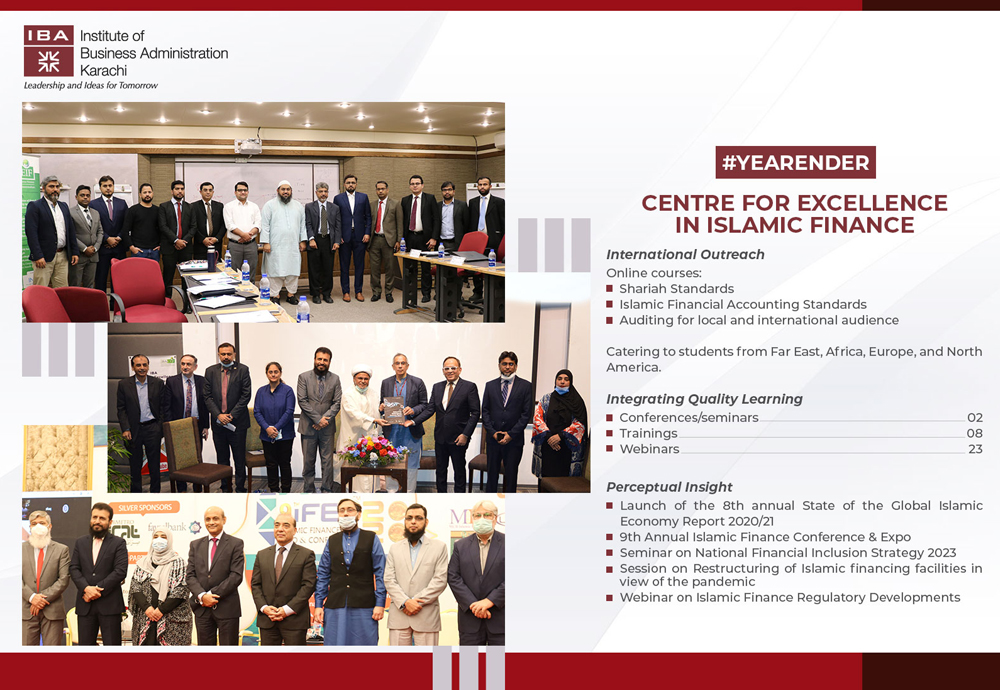 Centre for Excellence in Islamic Finance - Highlights for the year 2020