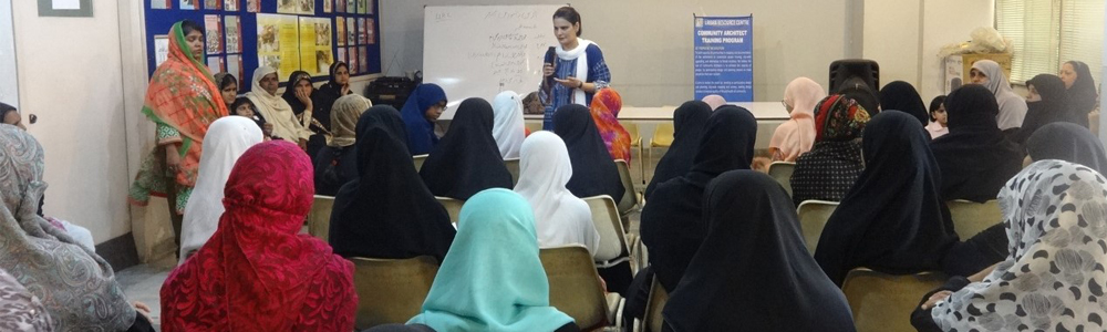 SSLA-IBA faculty Dr. Gulnaz Anjum conducted a Community Well-being Workshop