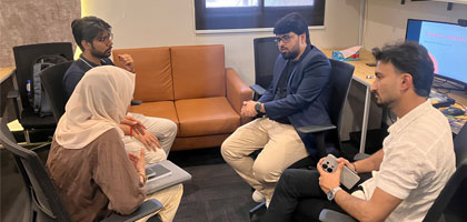 CS students visit AlphaVenture