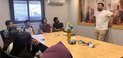 CS students visit AlphaVenture