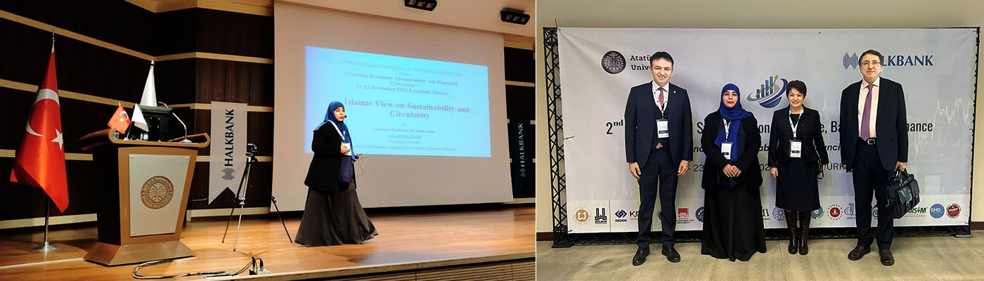 IBA faculty delivers a keynote address at the 2nd International Symposium on Insurance, Banking, and Finance