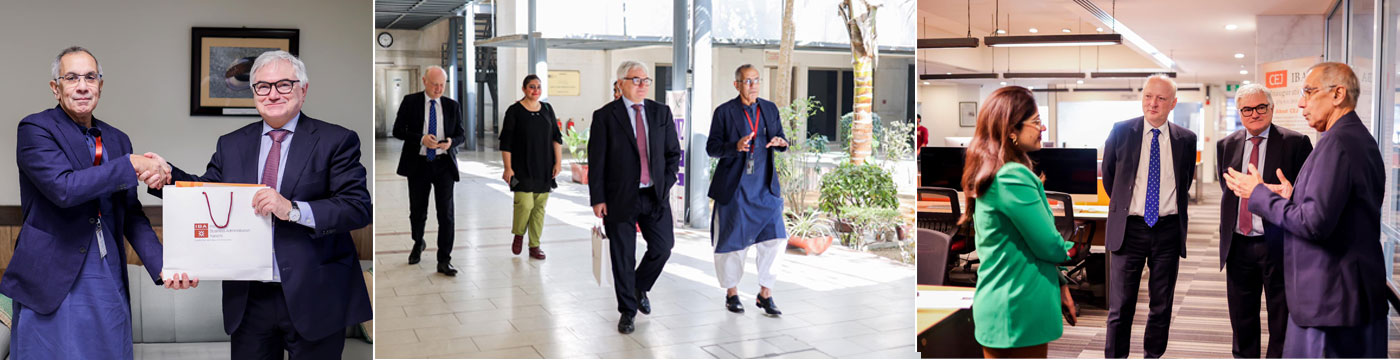 Executive Director IBA hosted the German dignitaries to explore avenues for collaboration