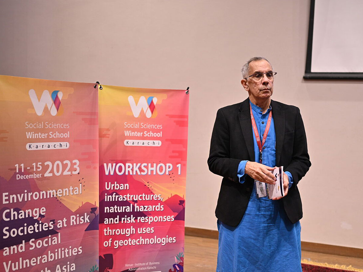 ‘Environmental Change, Societies at Risk and Social Vulnerabilities in South Asia’: the second Social Sciences Winter School launched at the IBA Karachi
