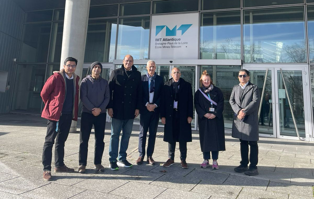 Executive Director IBA Leads MoU Signing with IMT Atlantique, France to Strengthen Academic Collaboration