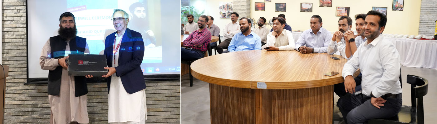 CED bids farewell to Program Director, Dr. Shahid Qureshi