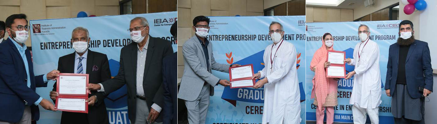 Graduation ceremony of Entrepreneurship Development Program