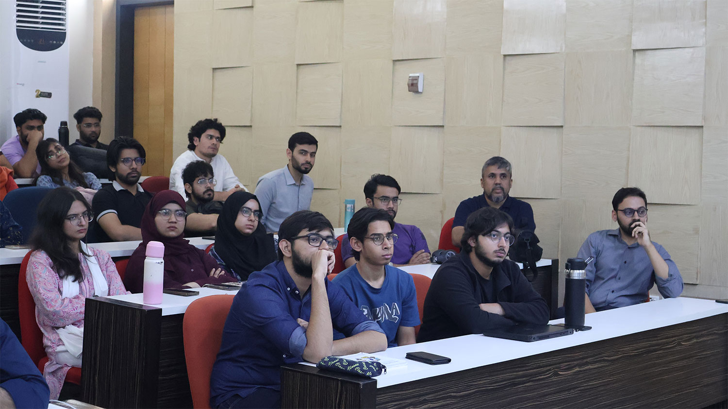 Guest Speaker Session Ahmed Ayub from Conrad Labs Delivers Insights on AI and Future Careers
