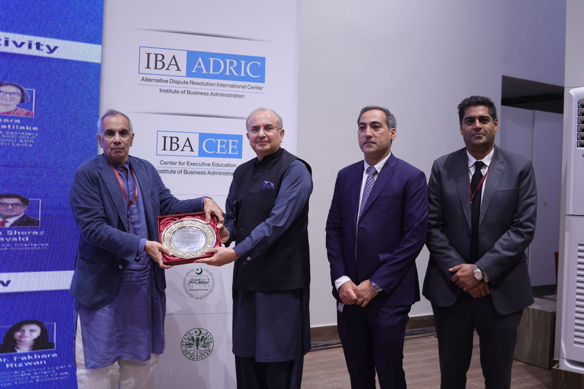 IBA-ADRIC hosts a seminar on ‘Pakistan’s ADR Renaissance’