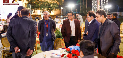 IBA Alumni Reconnect at CS Bhaitak 2025 for a Night of Reflection and Networking