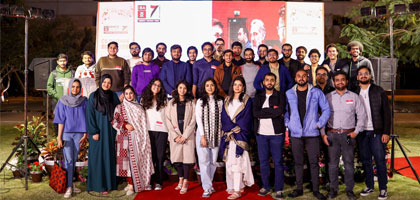 IBA Alumni Reconnect at CS Bhaitak 2025 for a Night of Reflection and Networking