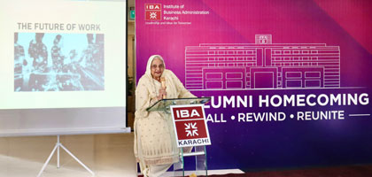 IBA alumni reunite to explore the future of Banking and HR industries