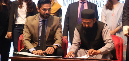 IBA-CED and PAFLA sign an MoU to facilitate freelancing and entrepreneurship in Pakistan