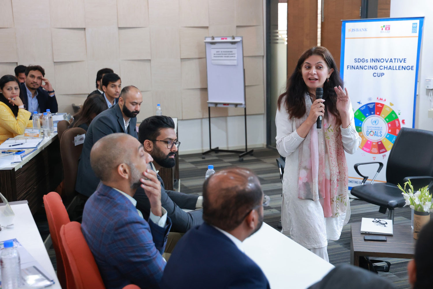 IBA-CED, UNDP Pakistan and JS Bank collaboratively organized SDGs Innovative Financing Challenge Cup’s Capacity Building Workshop