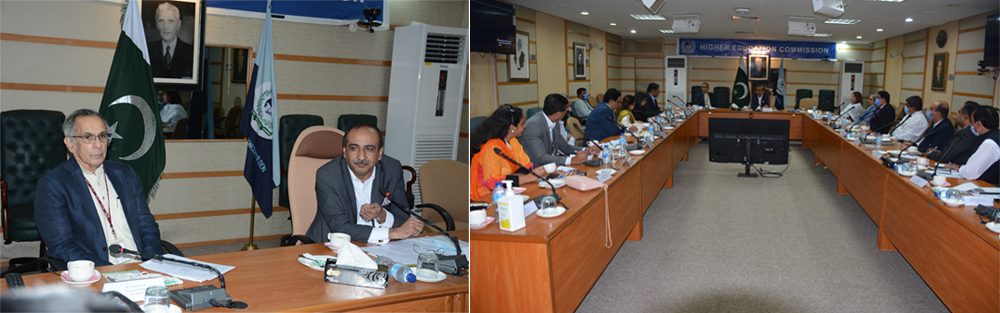 IBA delegation meets the Executive Director, HEC Pakistan