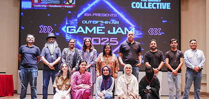 IBA Game Jam 2025 Season 4 Inspires CS Freshman Students