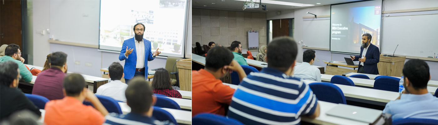 IBA holds an orientation for MBA Executive program