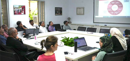 IBA hosts AACSB Mentor, Dr. Mohamed Madi