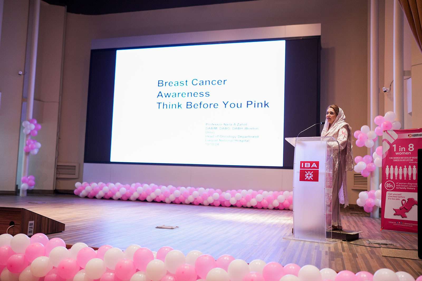 IBA Karachi and Himmel Pharma Join Hands to Champion Breast Cancer Awareness