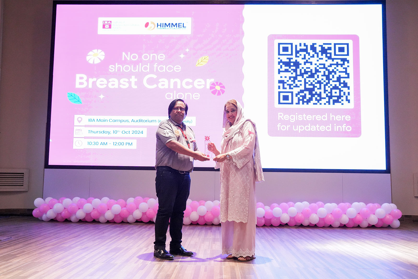 IBA Karachi and Himmel Pharma Join Hands to Champion Breast Cancer Awareness